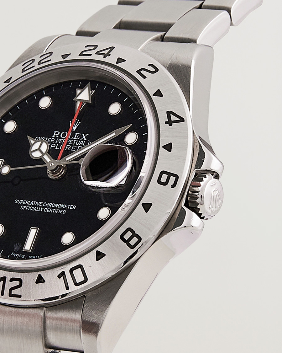 Mies | Rolex Pre-Owned Explorer II 16570 Black | Rolex Pre-Owned | Explorer II 16570 Black