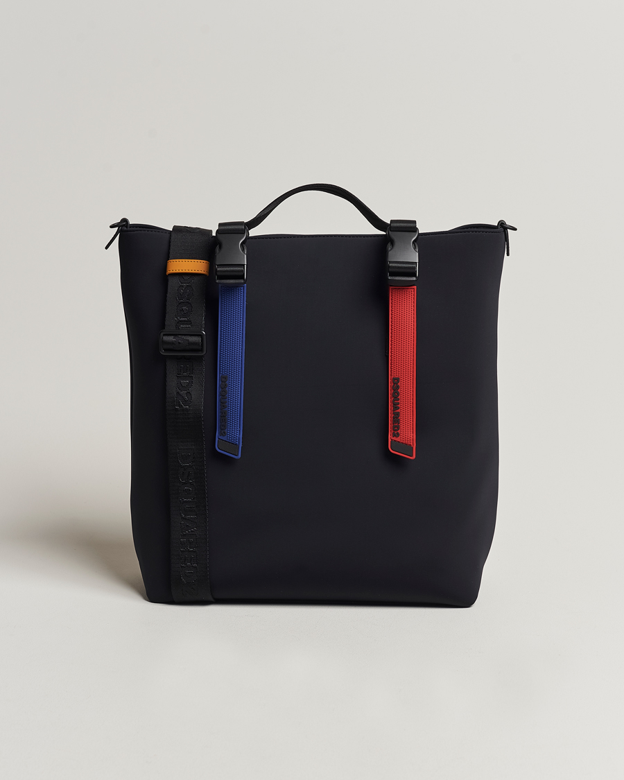 Mies | Dsquared2 Sport Tape Shopping Bag Black | Dsquared2 | Sport Tape Shopping Bag Black