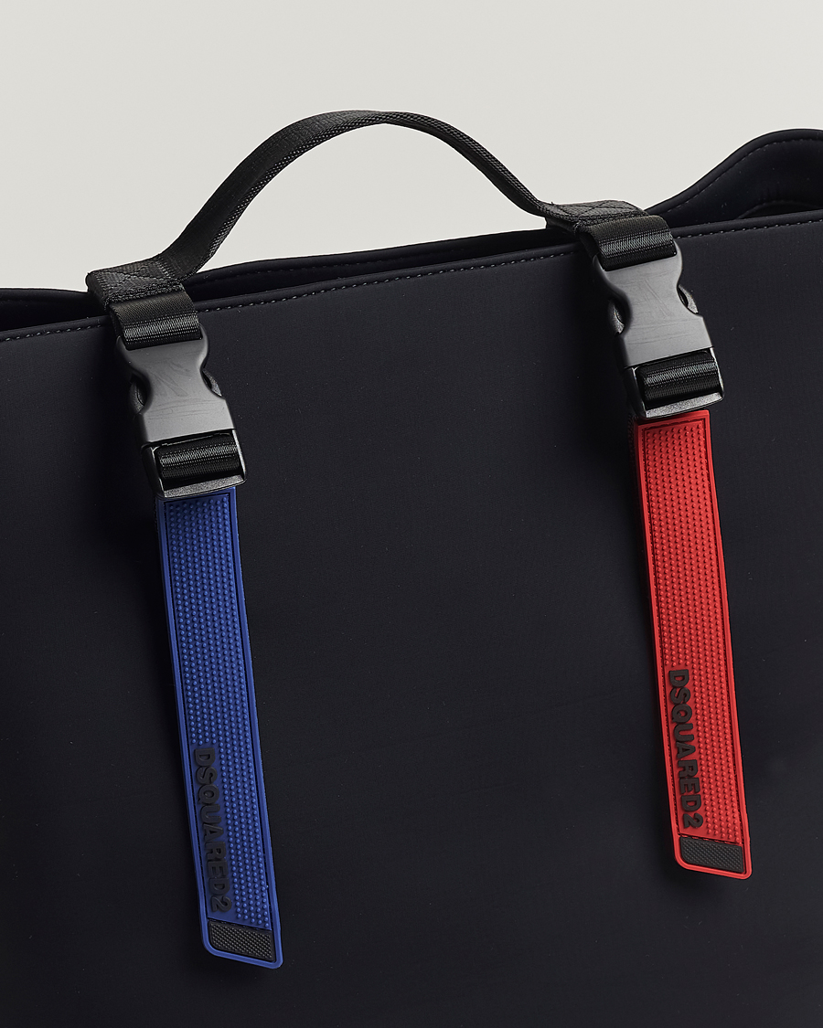 Mies | Dsquared2 Sport Tape Shopping Bag Black | Dsquared2 | Sport Tape Shopping Bag Black