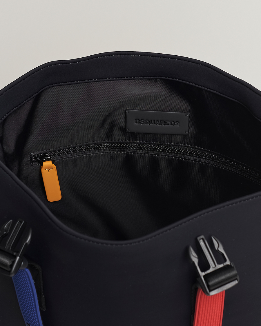 Mies | Dsquared2 Sport Tape Shopping Bag Black | Dsquared2 | Sport Tape Shopping Bag Black