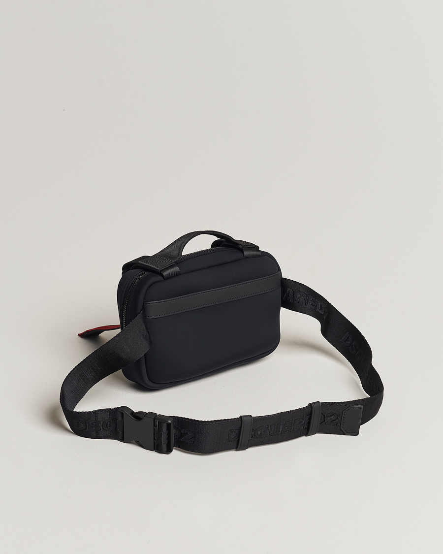 Mies | Dsquared2 Sport Tape Belt Bag Black | Dsquared2 | Sport Tape Belt Bag Black