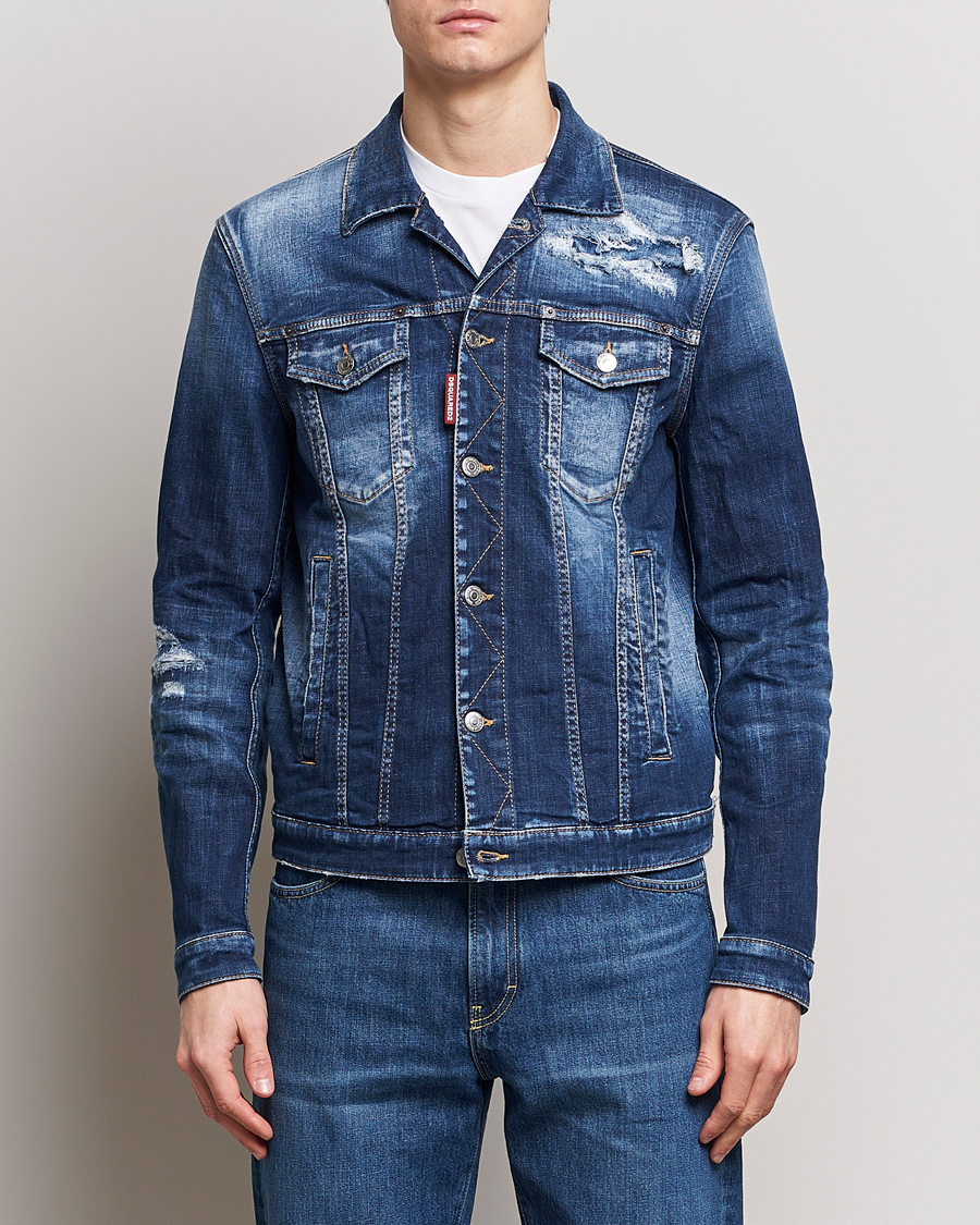 Mies | Takit | Dsquared2 | Dan Denim Jacket Blue