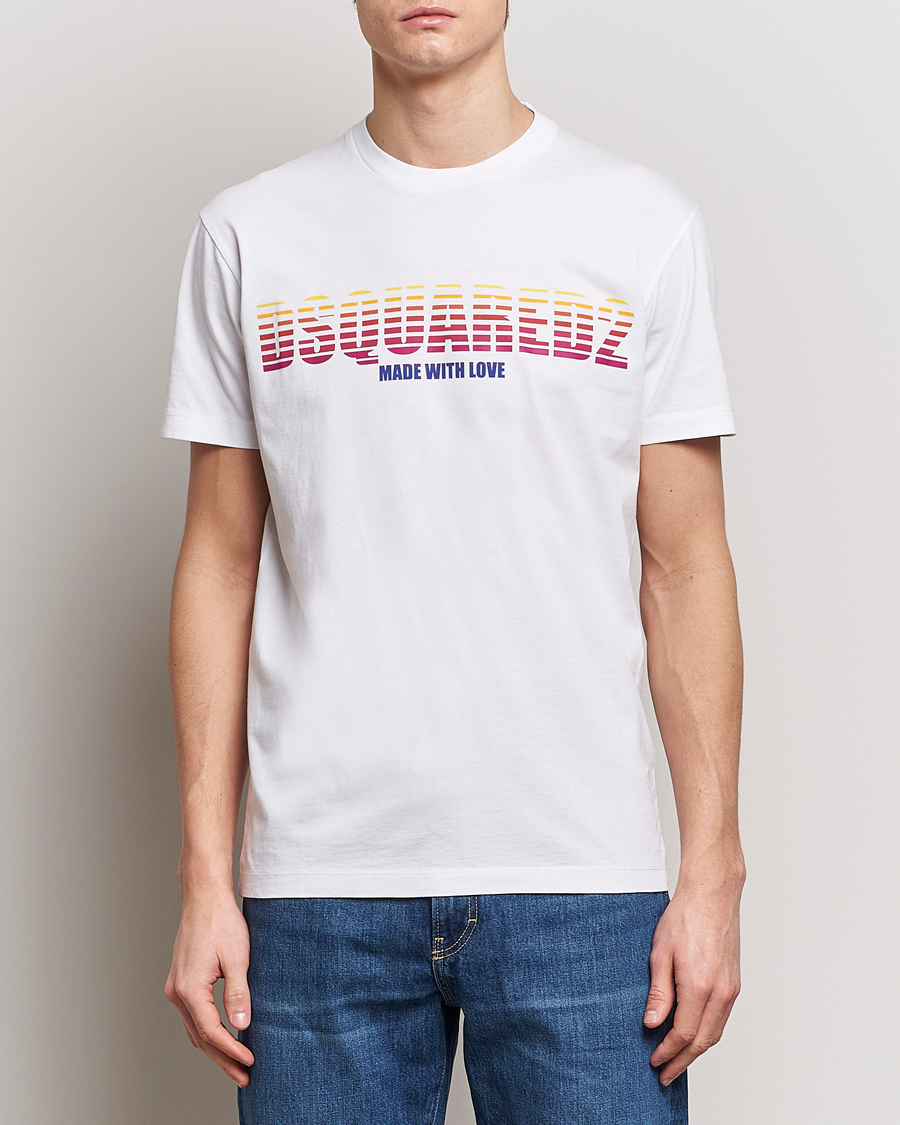Mies | Dsquared2 | Dsquared2 | Cool Fit Crew Neck T-Shirt White