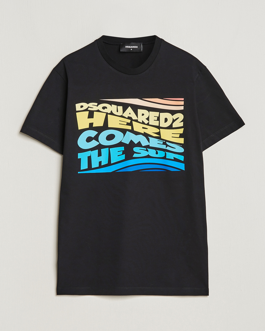 Mies | T-paidat | Dsquared2 | Cool Fit Crew Neck T-Shirt Black