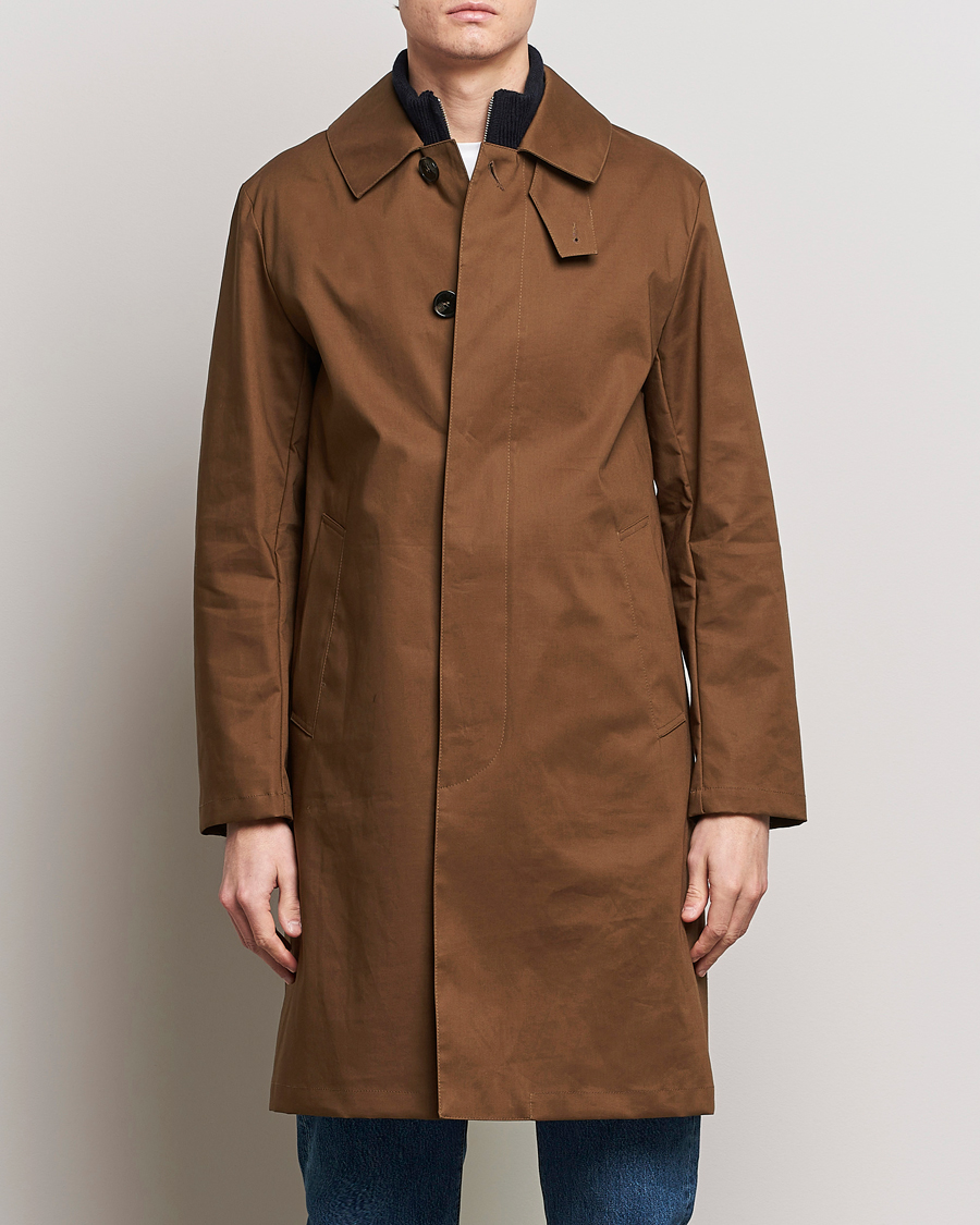 Mies | Takit | Mackintosh | Manchester Car Coat Desert Palm