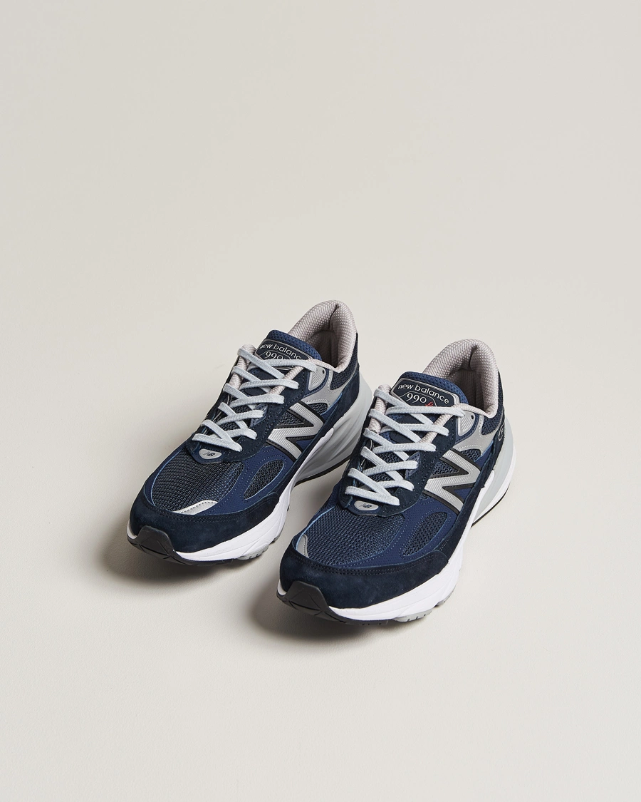 Men | Shoes | New Balance | Made in USA 990v6 Sneakers Navy/White