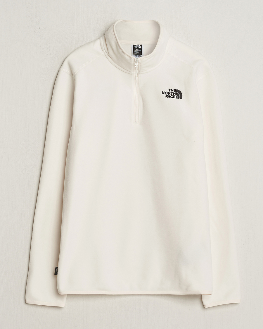 Mies | Puserot | The North Face | Glacier 1/4 Zip Fleece White Dune