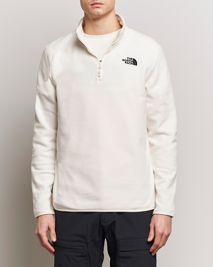 Mies | Puserot | The North Face | Glacier 1/4 Zip Fleece White Dune