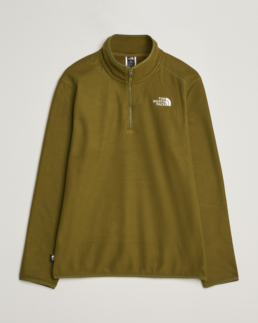 Mies | Puserot | The North Face | Glacier 1/4 Zip Fleece New Taupe Green
