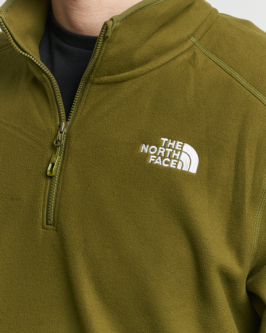 Mies | Puserot | The North Face | Glacier 1/4 Zip Fleece New Taupe Green