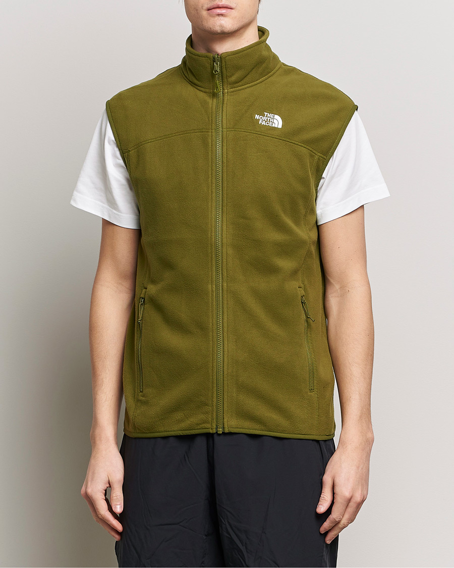 Mies | Active | The North Face | Glaicer Fleece Vest New Taupe Green