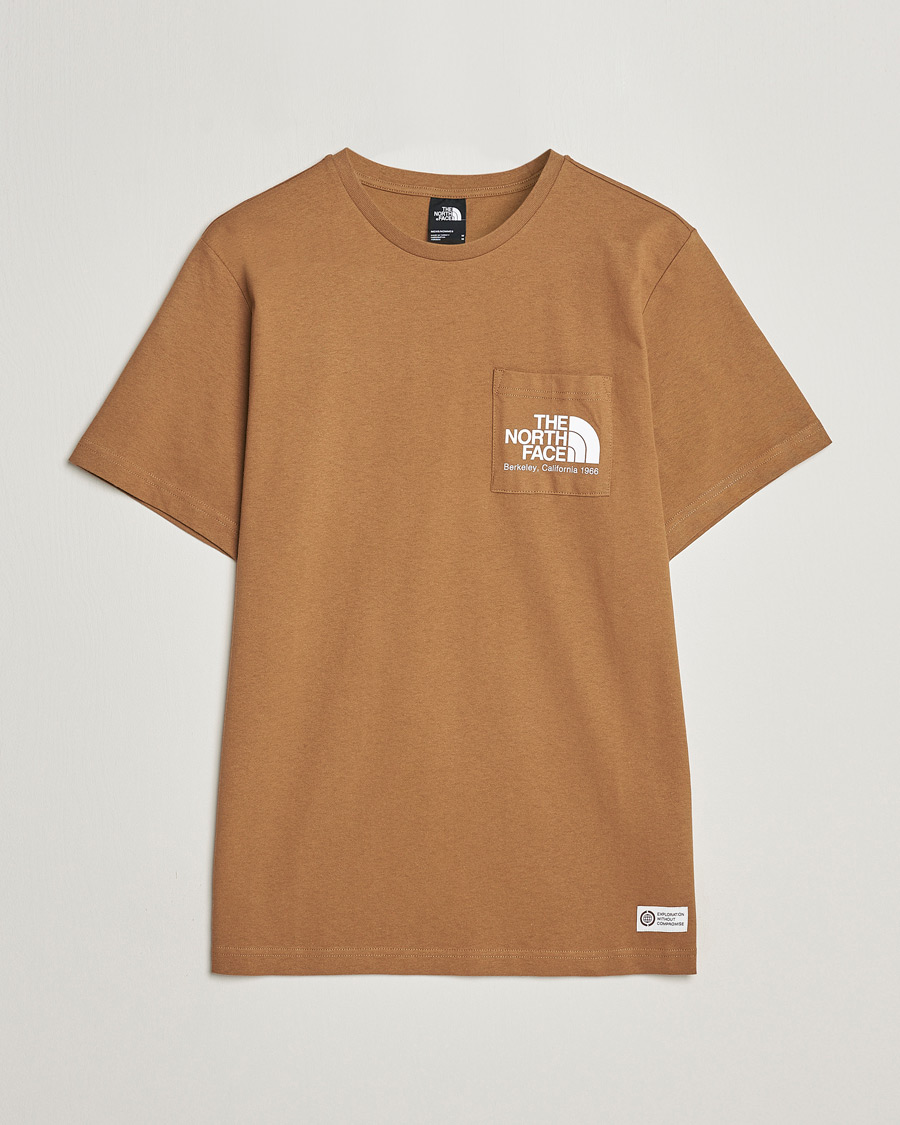 Mies | T-paidat | The North Face | Berkeley Pocket T-Shirt Utility Brown