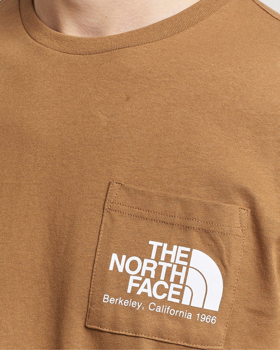 Mies | T-paidat | The North Face | Berkeley Pocket T-Shirt Utility Brown