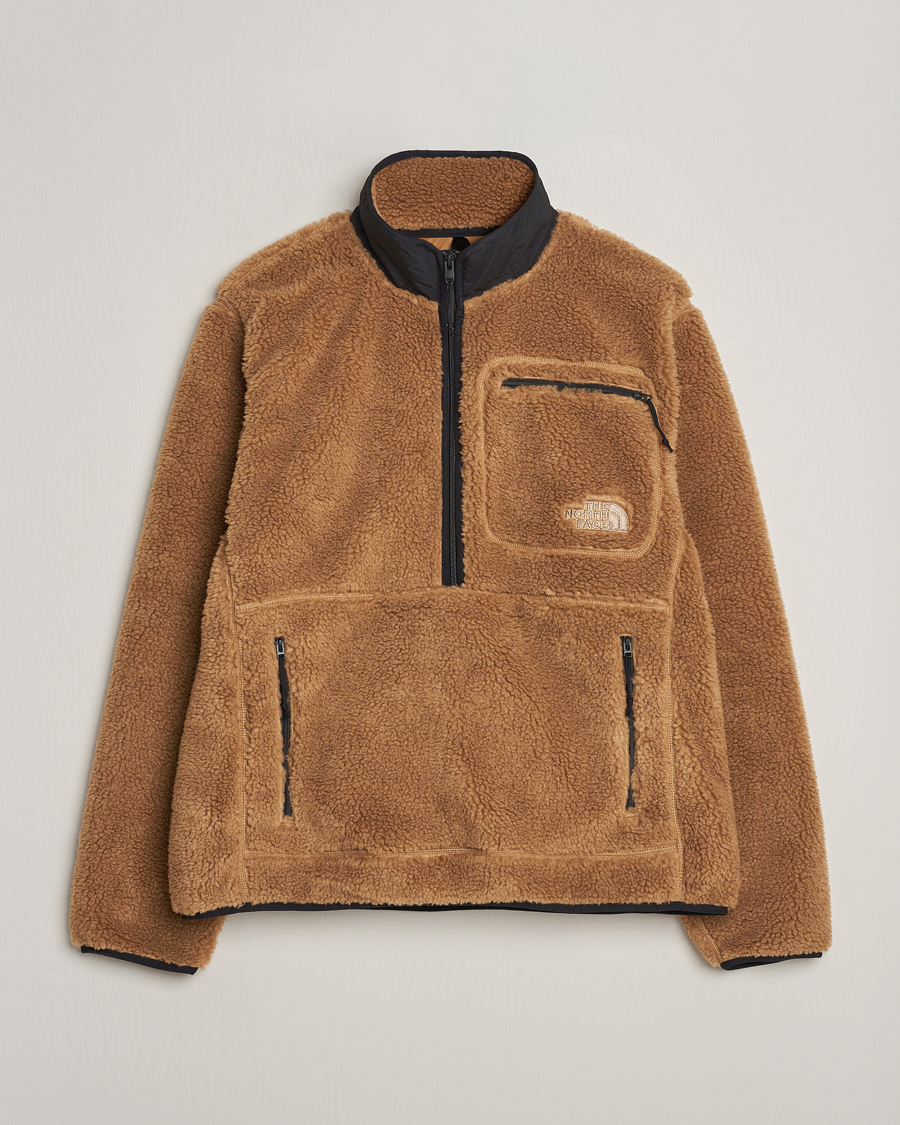 Mies | Puserot | The North Face | Heritage Fleece Half Zip Utility Brown