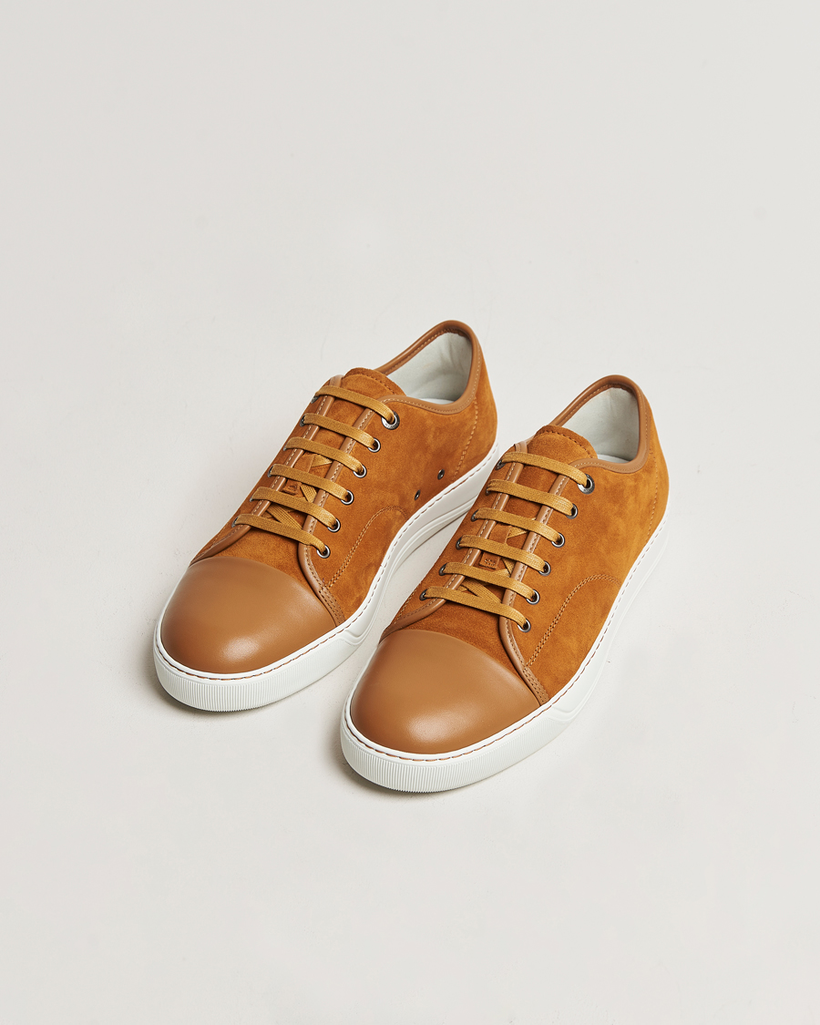 Mies | Lanvin Nappa Cap Toe Sneaker Brown | Lanvin | Nappa Cap Toe Sneaker Brown