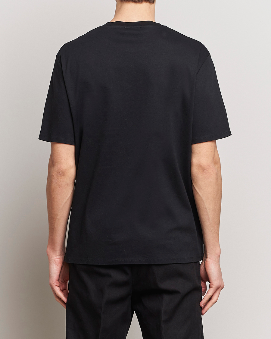 Mies | T-paidat | Lanvin | Embroidered Logo T-Shirt Black