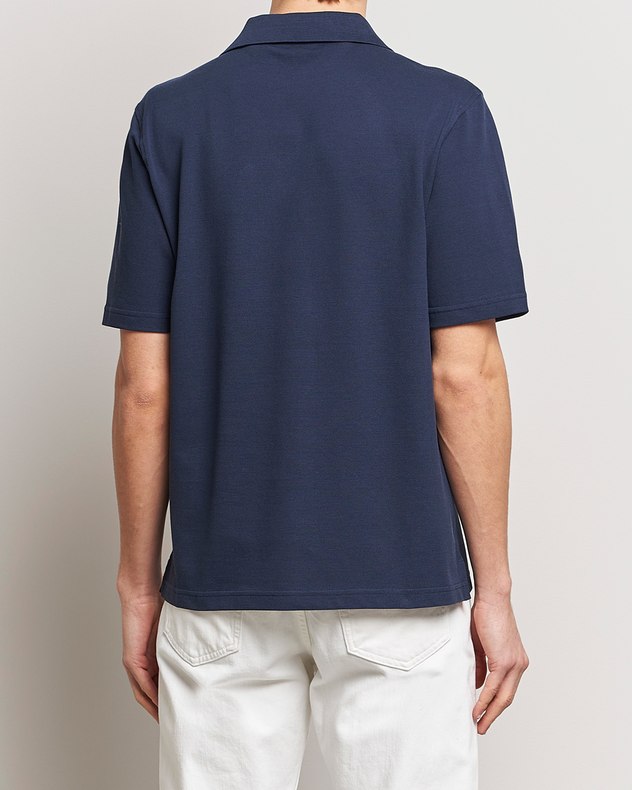 Mies | Pikeet | Lanvin | Short Sleeve Polo Thunder