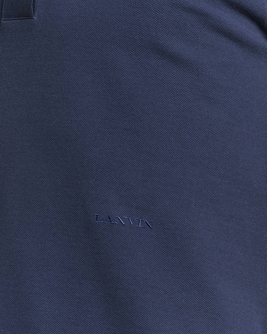 Mies | Pikeet | Lanvin | Short Sleeve Polo Thunder