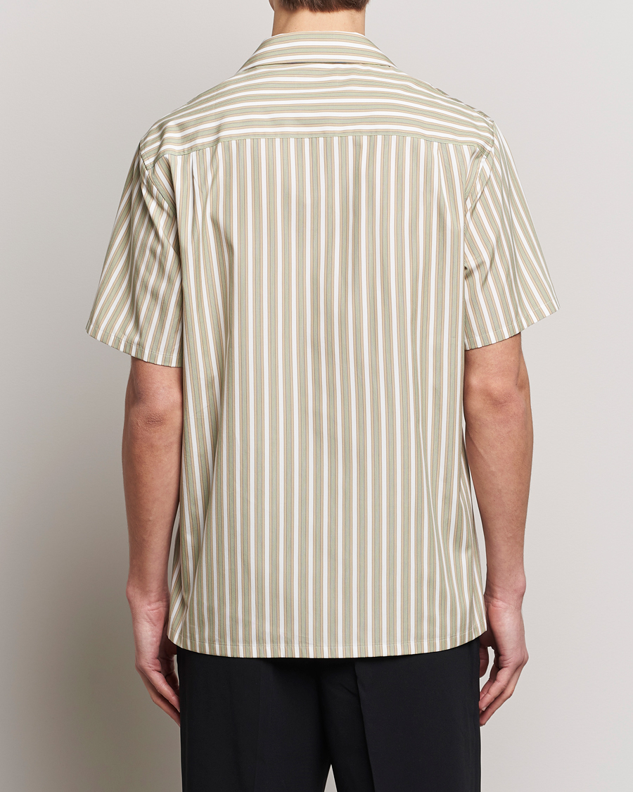 Mies | Kauluspaidat | Lanvin | Short Sleeve Camp Shirt Green
