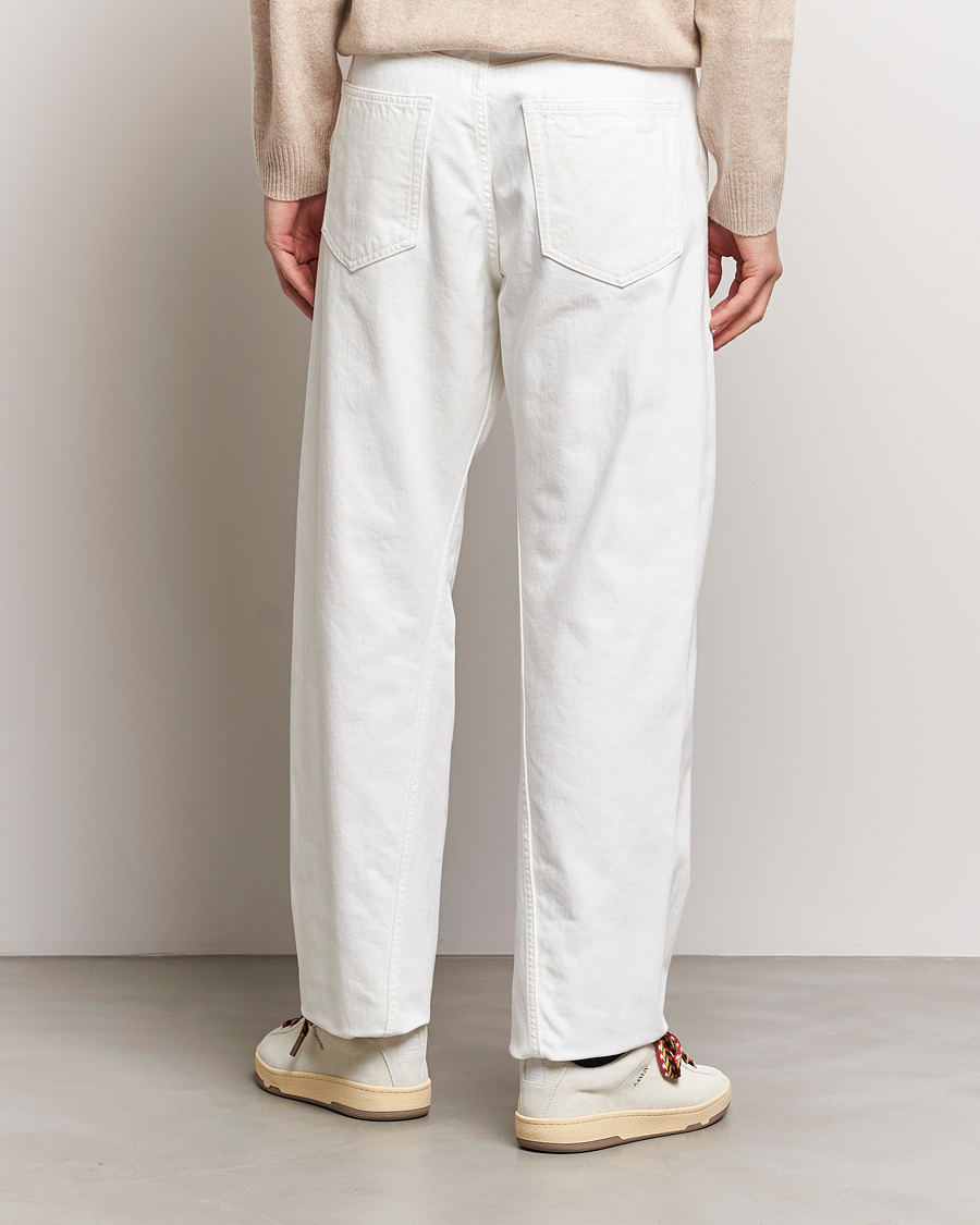 Mies | Housut | Lanvin | Regular Fit 5-Pocket Pants Optic White