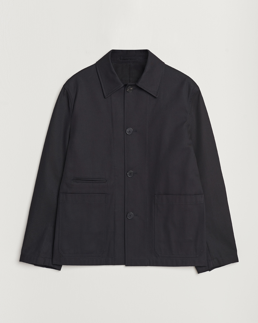 Mies | Takit | Lanvin | Cotton Work Jacket Black