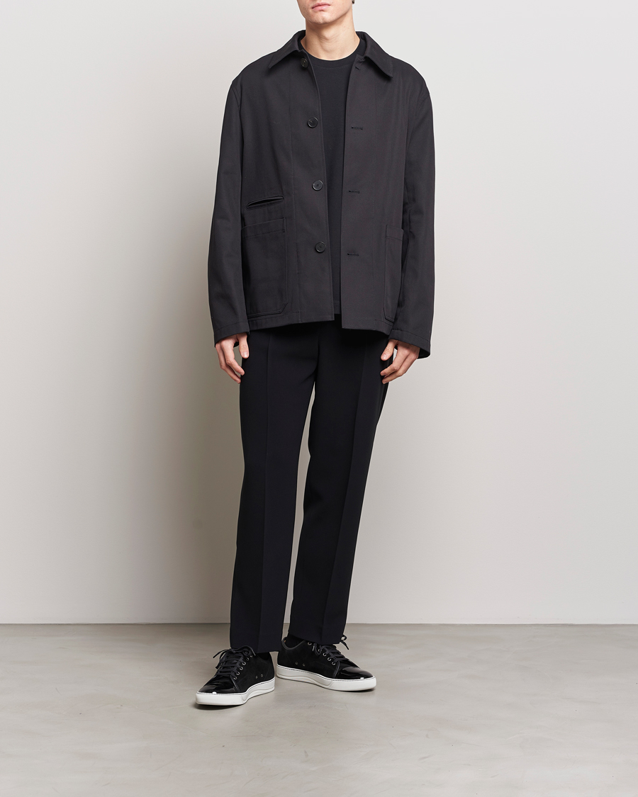 Mies | Takit | Lanvin | Cotton Work Jacket Black