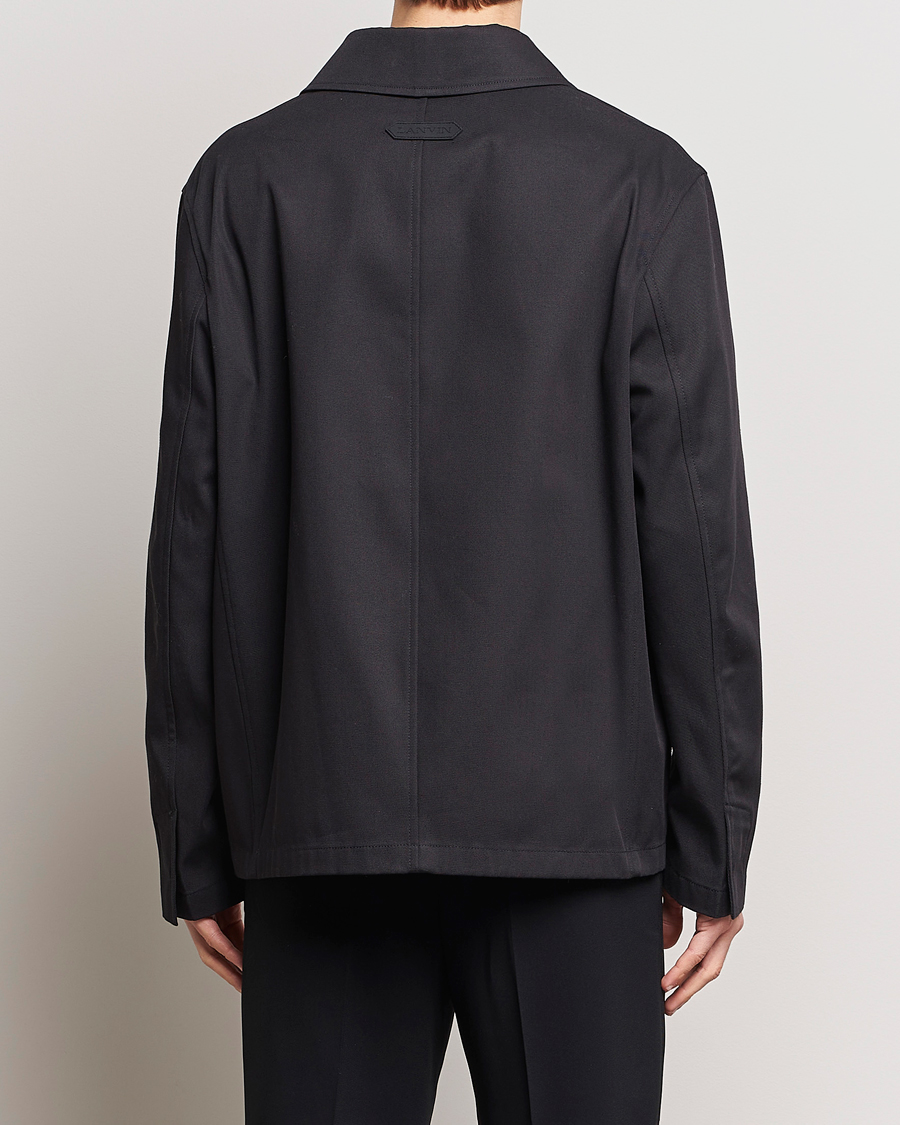 Mies | Takit | Lanvin | Cotton Work Jacket Black