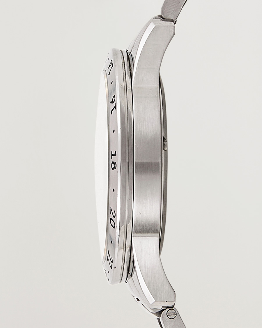 Mies | Sjöö Sandström Pre-Owned Royal Steel Worldstimer 41mm SS-1841-WT Silver | Sjöö Sandström Pre-Owned | Royal Steel Worldstimer 41mm SS-1841-WT Silver