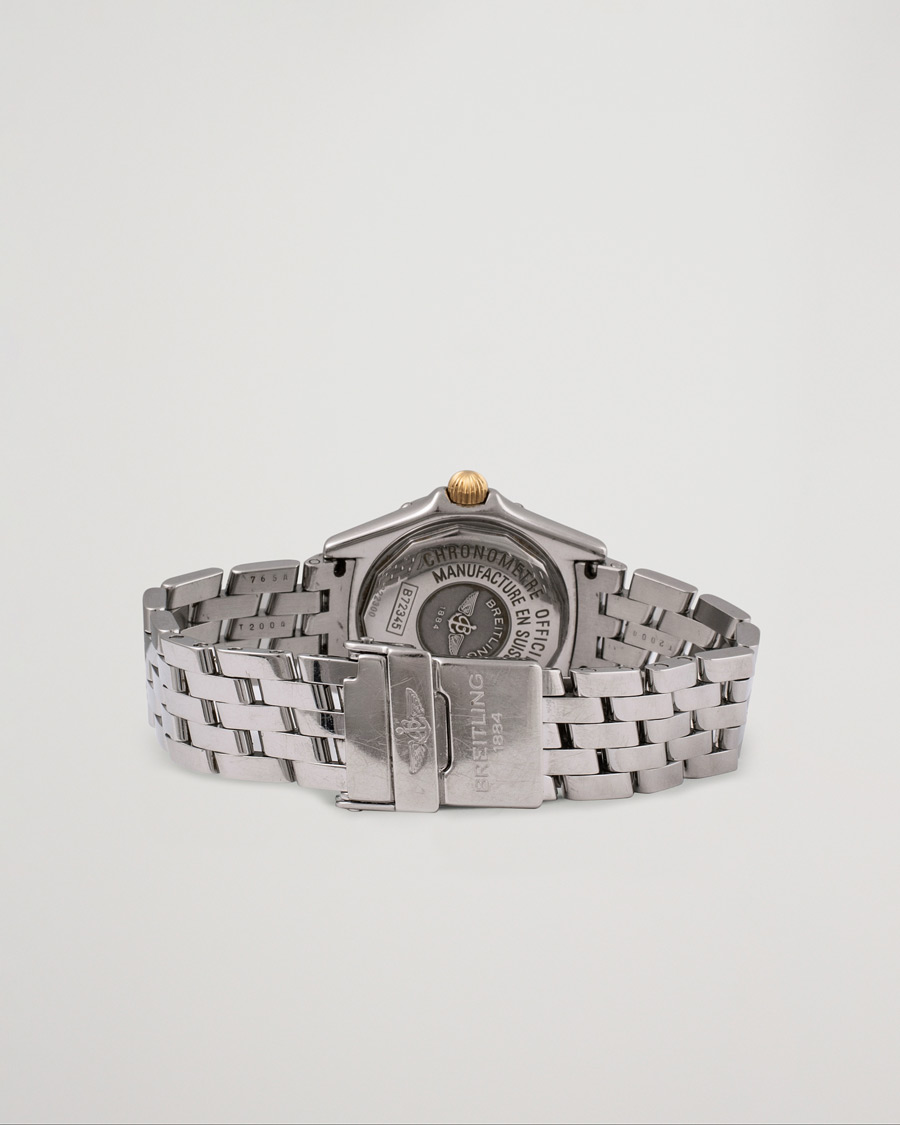 Mies | Breitling Pre-Owned Callistino B72345 Mother of Pearl Silver | Breitling Pre-Owned | Callistino B72345 Mother of Pearl Silver