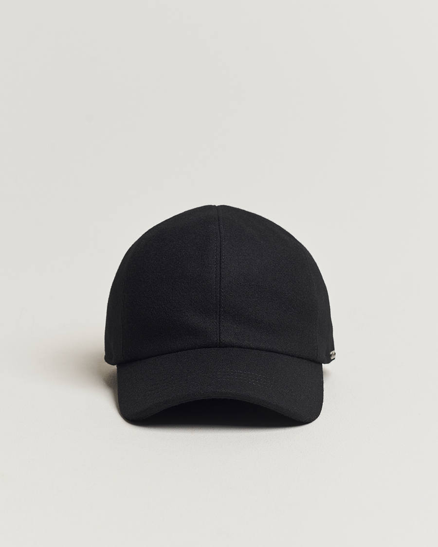 Mies | Päähineet | Wigéns | Baseball Classic Melton Wool Black