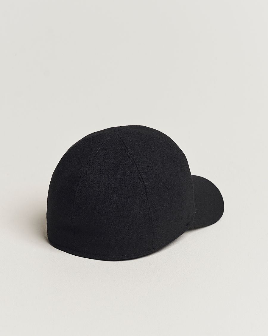 Mies | Päähineet | Wigéns | Baseball Classic Melton Wool Black