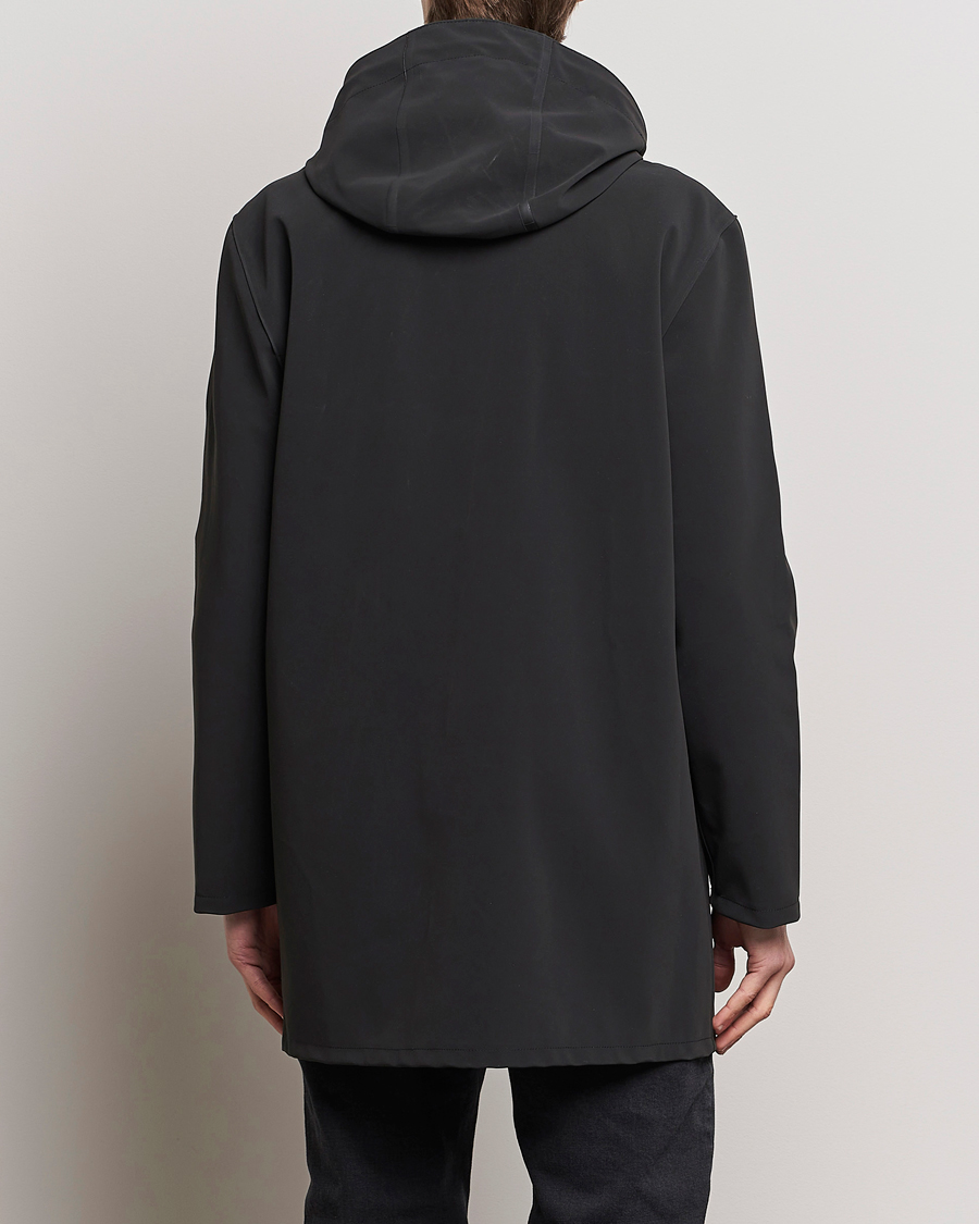 Mies | Takit | Stutterheim | Stockholm Raincoat Suede Black