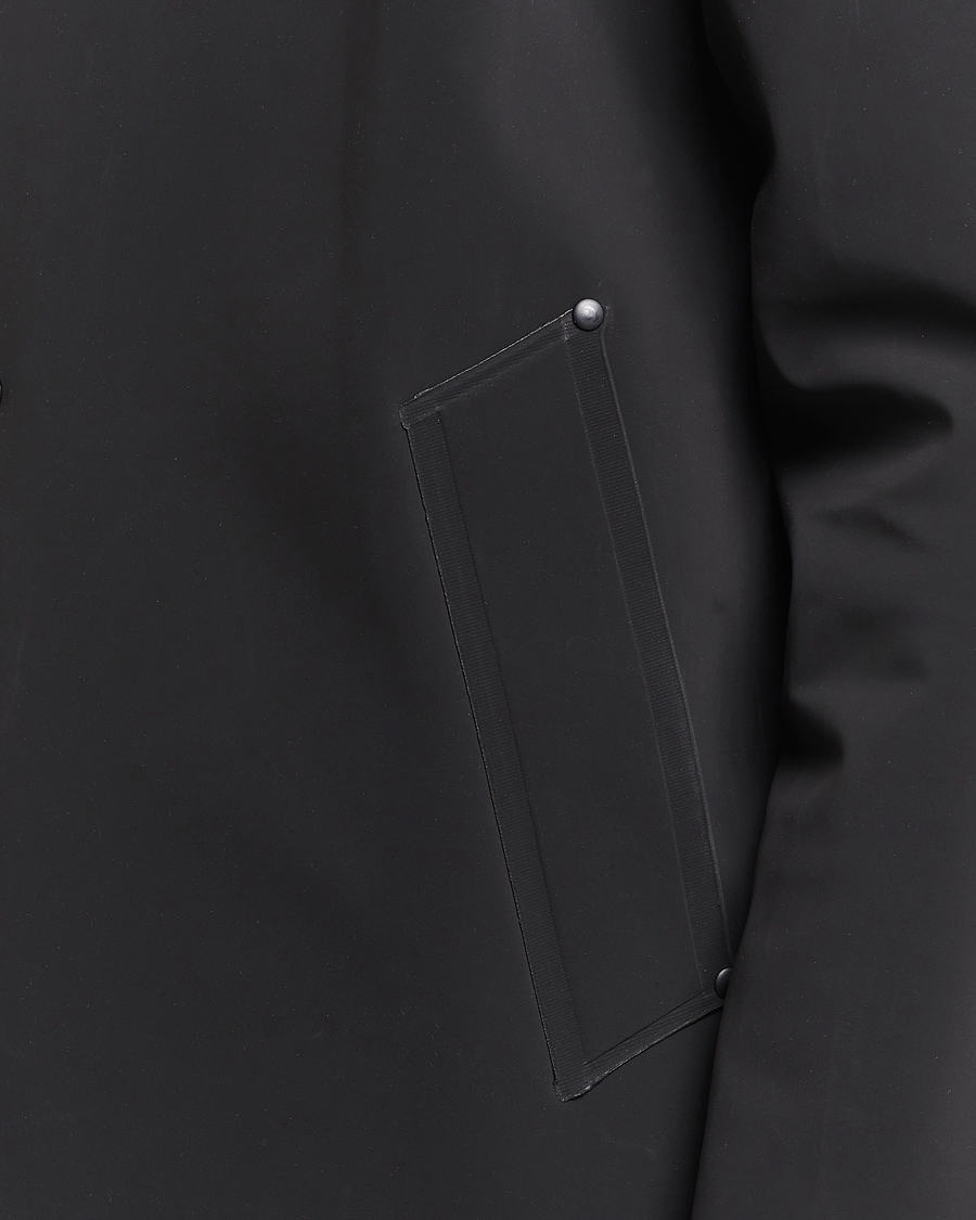 Mies | Takit | Stutterheim | Stockholm Raincoat Suede Black