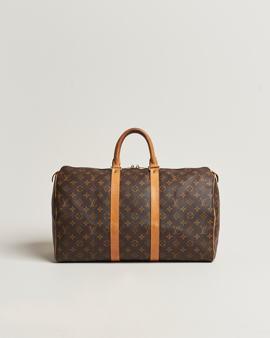 Mies | Louis Vuitton Pre-Owned Keepall 45 Bag Monogram | Louis Vuitton Pre-Owned | Keepall 45 Bag Monogram