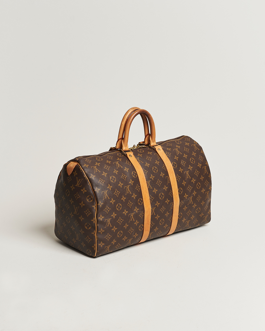 Mies | Louis Vuitton Pre-Owned Keepall 45 Bag Monogram | Louis Vuitton Pre-Owned | Keepall 45 Bag Monogram