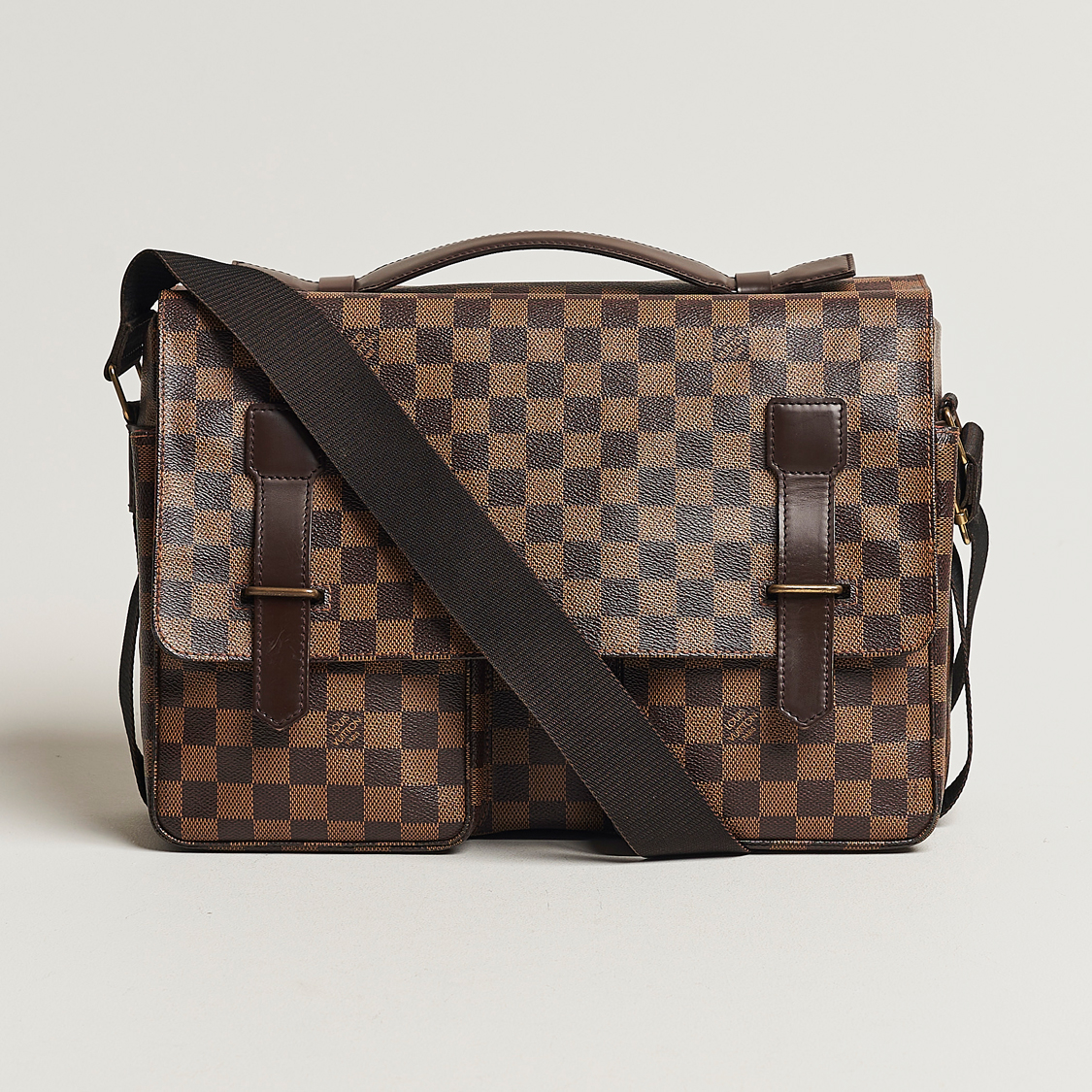Mies | Louis Vuitton Pre-Owned Broadway Messenger Bag Damier Ebene | Louis Vuitton Pre-Owned | Broadway Messenger Bag Damier Ebene