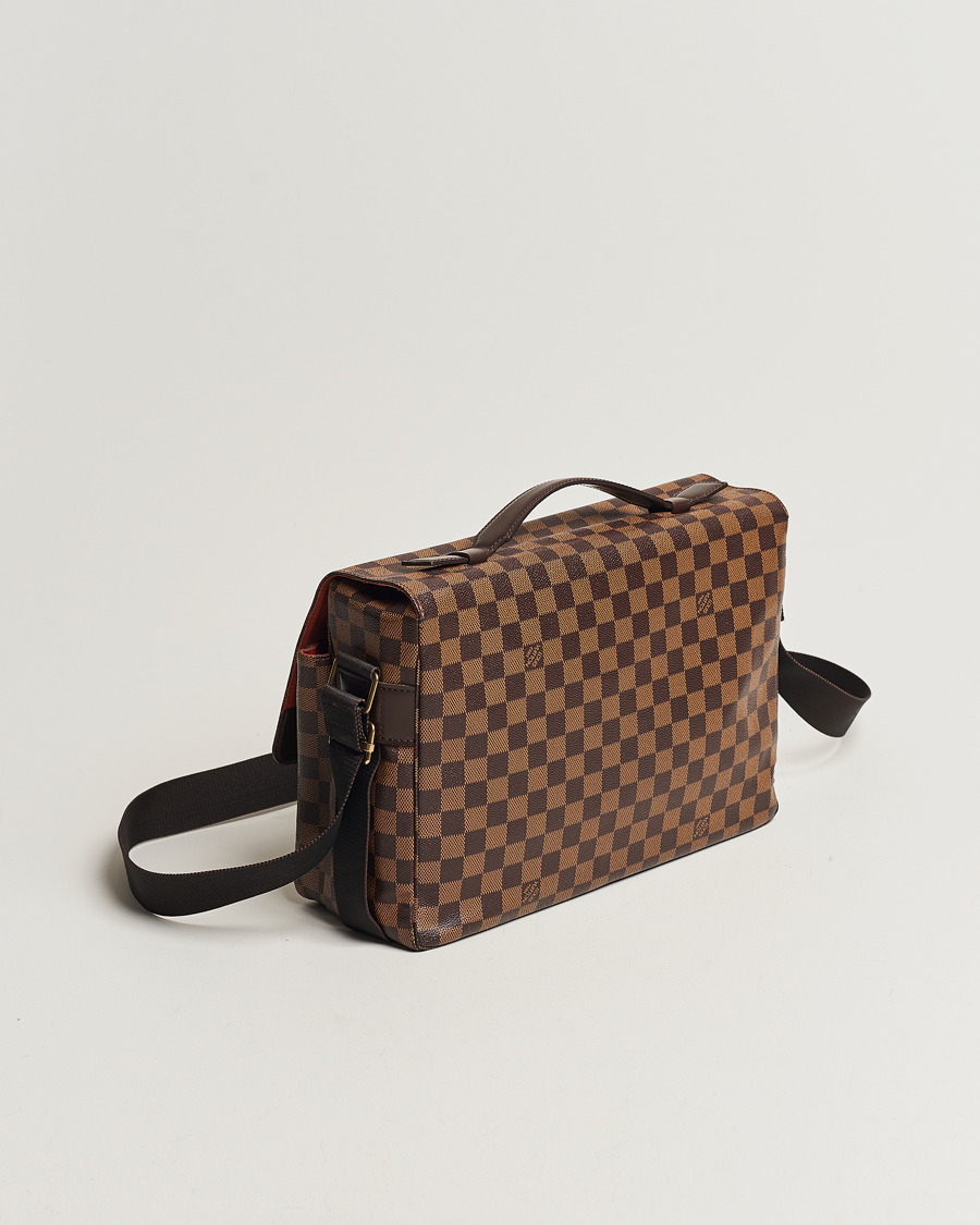 Mies | Louis Vuitton Pre-Owned Broadway Messenger Bag Damier Ebene | Louis Vuitton Pre-Owned | Broadway Messenger Bag Damier Ebene