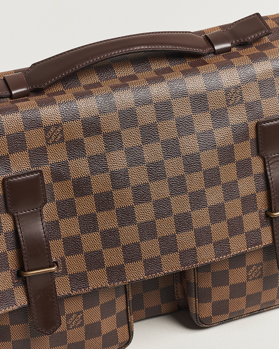 Mies | Louis Vuitton Pre-Owned Broadway Messenger Bag Damier Ebene | Louis Vuitton Pre-Owned | Broadway Messenger Bag Damier Ebene