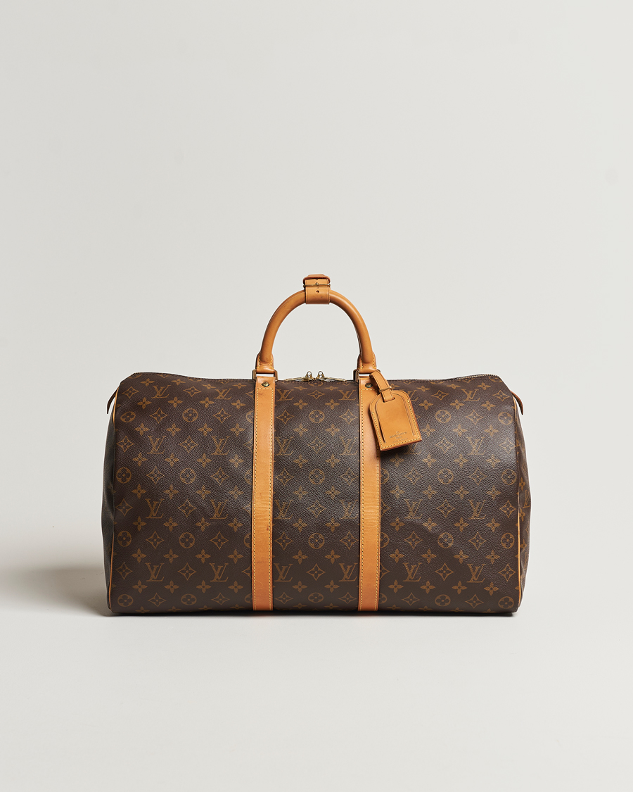 Mies | Louis Vuitton Pre-Owned Keepall 50 Bag Monogram | Louis Vuitton Pre-Owned | Keepall 50 Bag Monogram