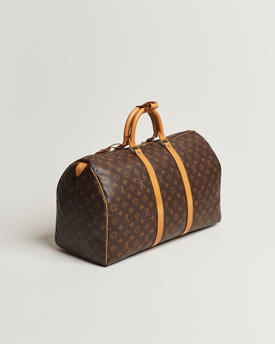 Mies | Louis Vuitton Pre-Owned Keepall 50 Bag Monogram | Louis Vuitton Pre-Owned | Keepall 50 Bag Monogram