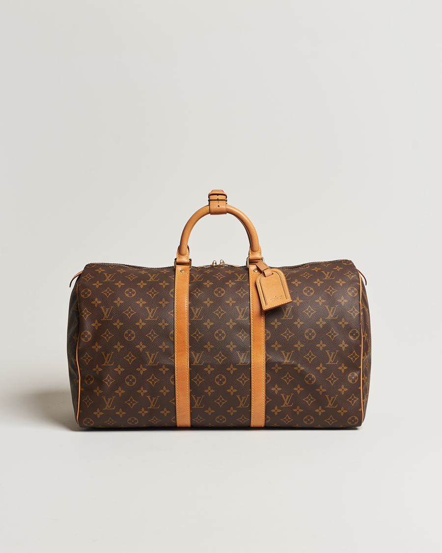 Mies | Louis Vuitton Pre-Owned Keepall 50 Bag Monogram | Louis Vuitton Pre-Owned | Keepall 50 Bag Monogram
