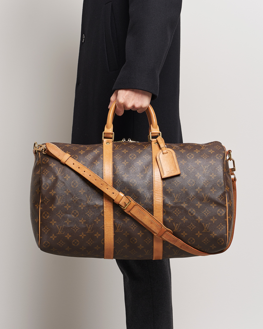 Mies | Louis Vuitton Pre-Owned Keepall Bandoulière 50 Monogram | Louis Vuitton Pre-Owned | Keepall Bandoulière 50 Monogram