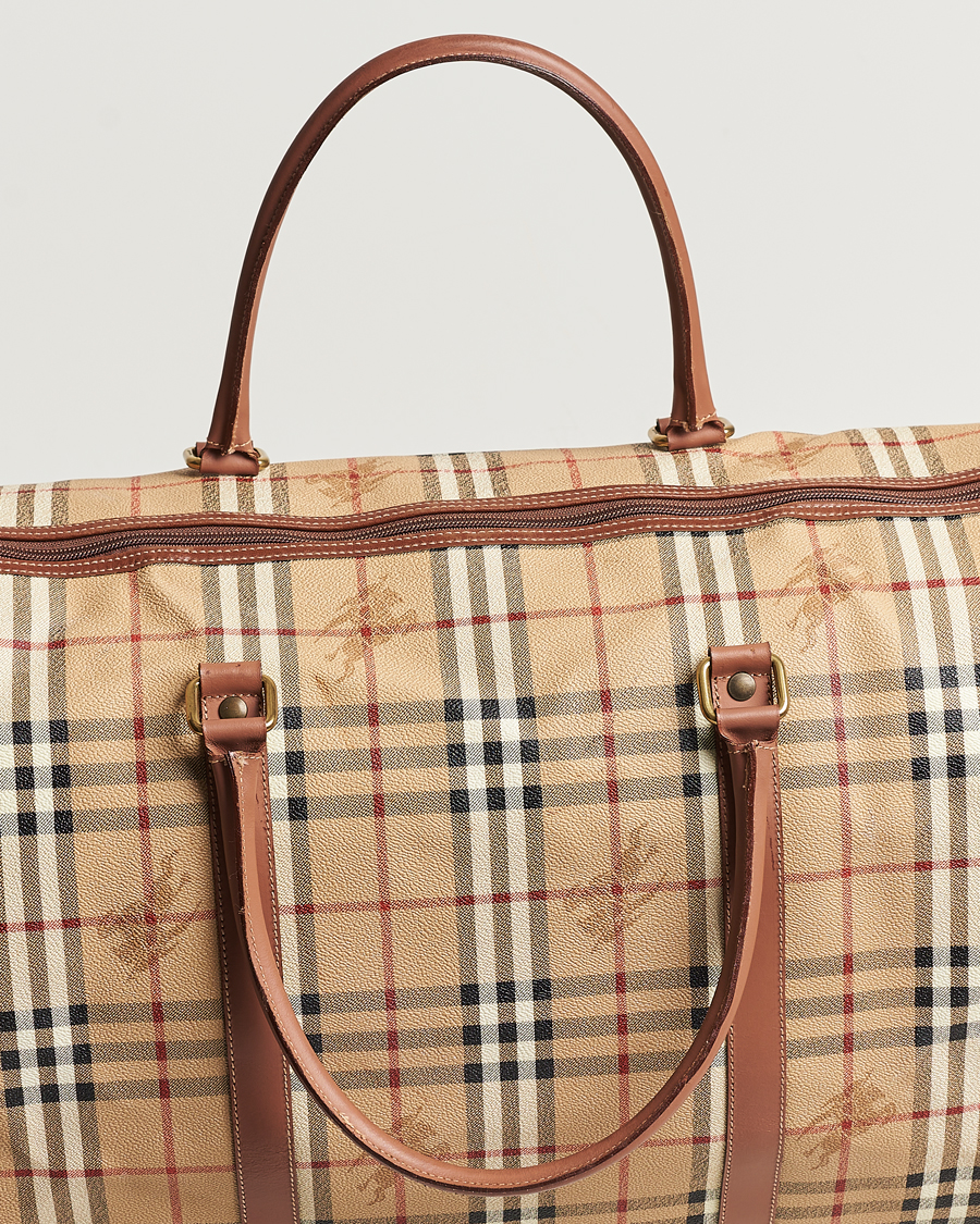 Mies | Burberry Pre-Owned Duffle Bag Haymarket Check | Burberry Pre-Owned | Duffle Bag Haymarket Check