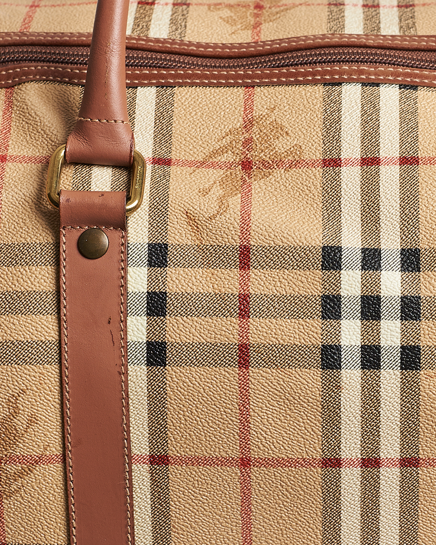 Mies | Burberry Pre-Owned Duffle Bag Haymarket Check | Burberry Pre-Owned | Duffle Bag Haymarket Check