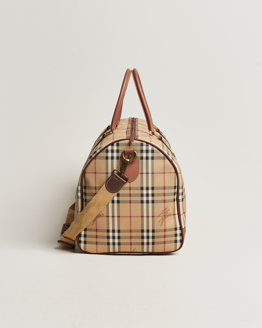 Mies | Burberry Pre-Owned Duffle Bag Haymarket Check | Burberry Pre-Owned | Duffle Bag Haymarket Check