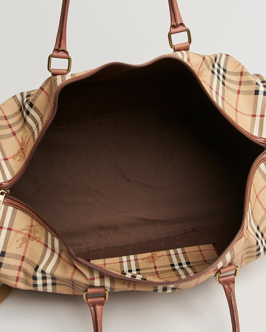 Mies | Burberry Pre-Owned Duffle Bag Haymarket Check | Burberry Pre-Owned | Duffle Bag Haymarket Check