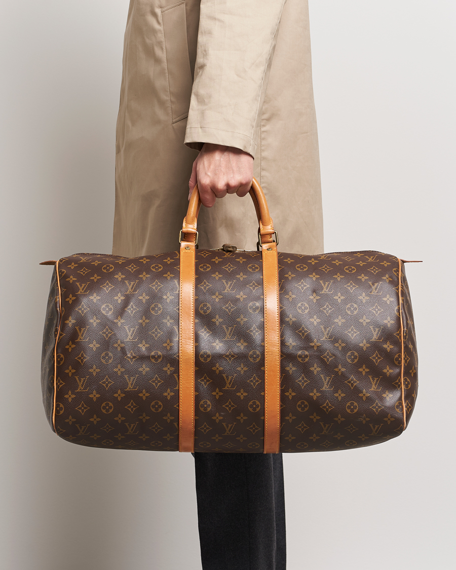 Mies | Louis Vuitton Pre-Owned Keepall 55 Bag Monogram  | Louis Vuitton Pre-Owned | Keepall 55 Bag Monogram 