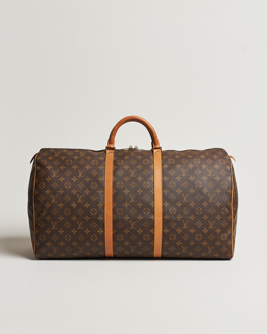 Mies | Louis Vuitton Pre-Owned Keepall 60 Bag Monogram | Louis Vuitton Pre-Owned | Keepall 60 Bag Monogram