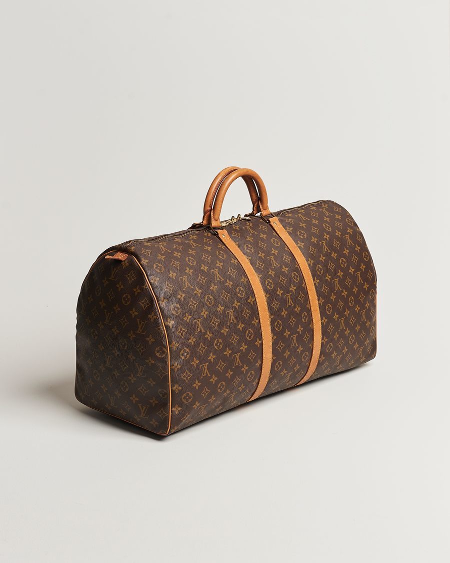 Mies | Louis Vuitton Pre-Owned Keepall 60 Bag Monogram | Louis Vuitton Pre-Owned | Keepall 60 Bag Monogram