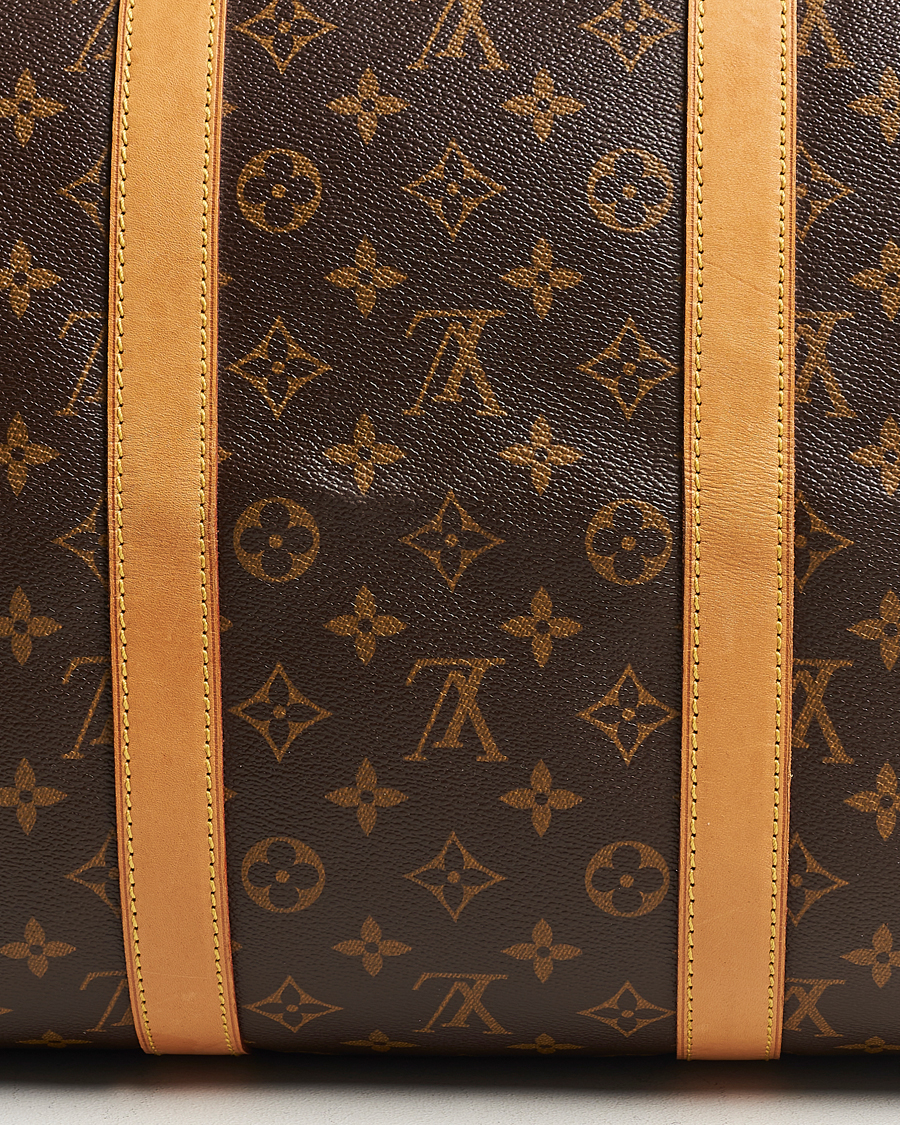 Mies | Louis Vuitton Pre-Owned Keepall 55 Bag Monogram | Louis Vuitton Pre-Owned | Keepall 55 Bag Monogram